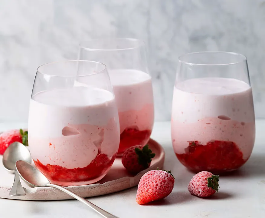 Dessert express aux fraises