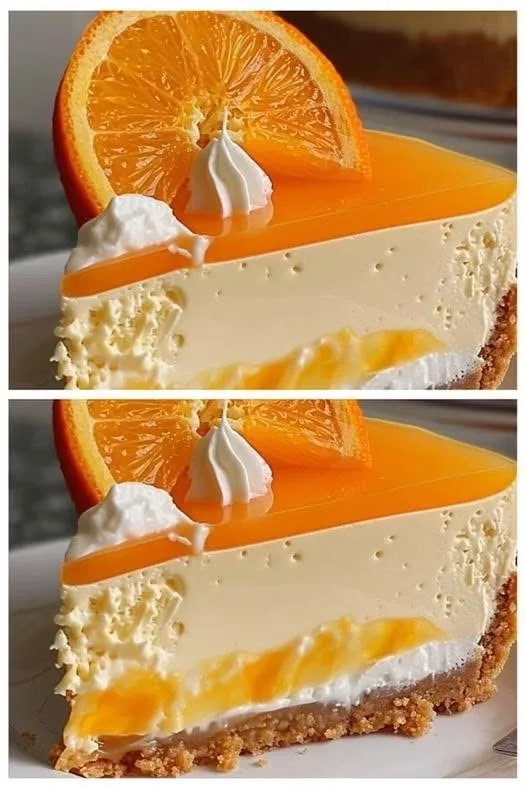 Cheesecake à l'Orange