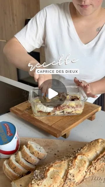 Caprice des Dieux au four