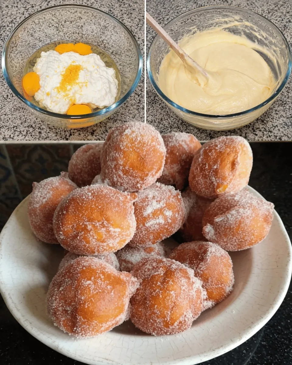 Beignets Moelleux au Fromage Blanc