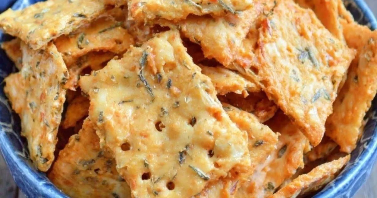 Crackers de Noël à la Moutarde et au Comté