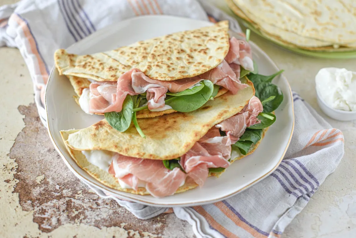 Piadina italienne : la recette traditionnelle de la galette italienne
