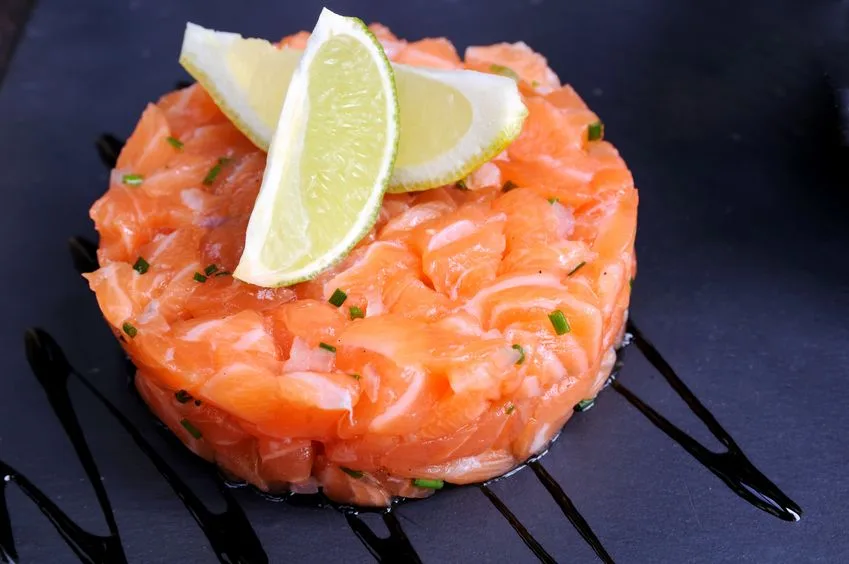 Tartare de saumon