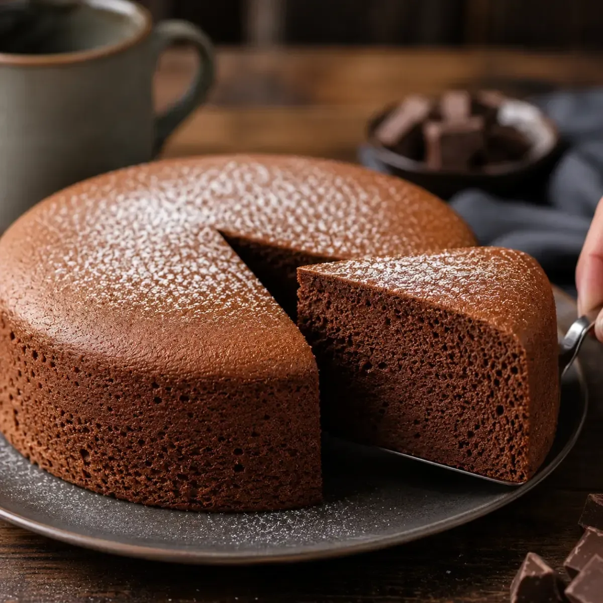 Gâteau Japonais au Chocolat : Léger et Fondant