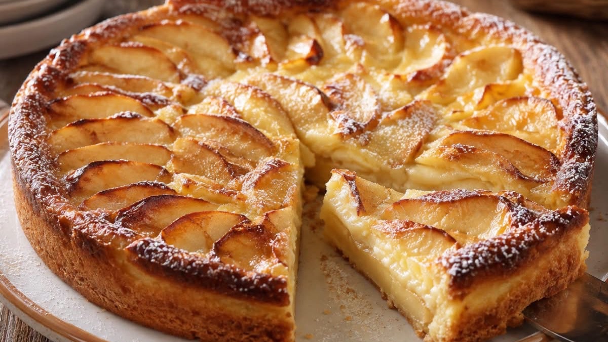 Flan Alsacien aux Pommes