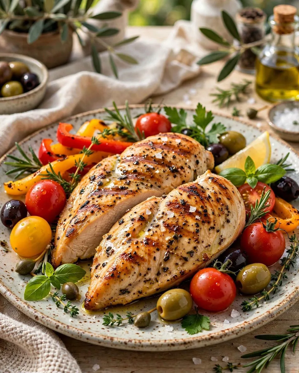 Poulet Méditerranéen