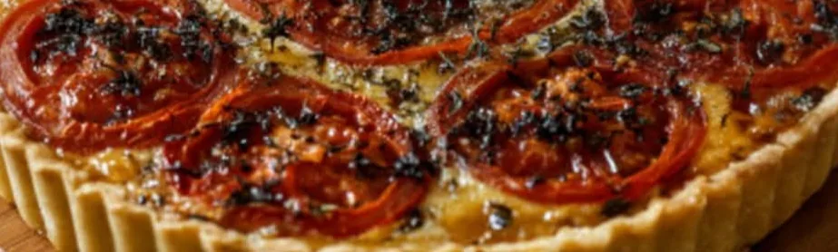 Tarte Provençale aux Tomates