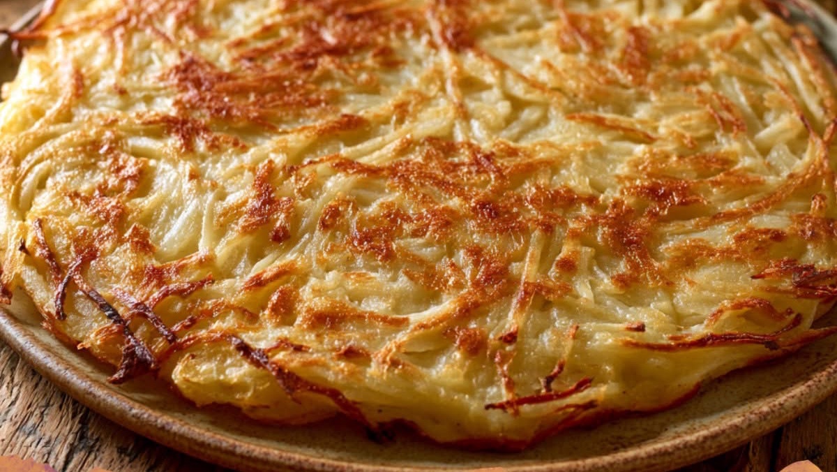 La Vraie Crique Ardéchoise – La Galette de Pommes de Terre Dorée qui Sent Bon le Terroir