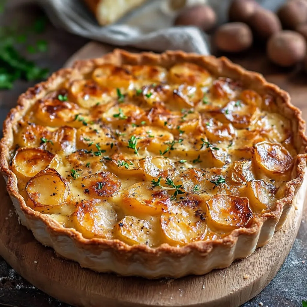 Quiche aux Pommes de Terre
