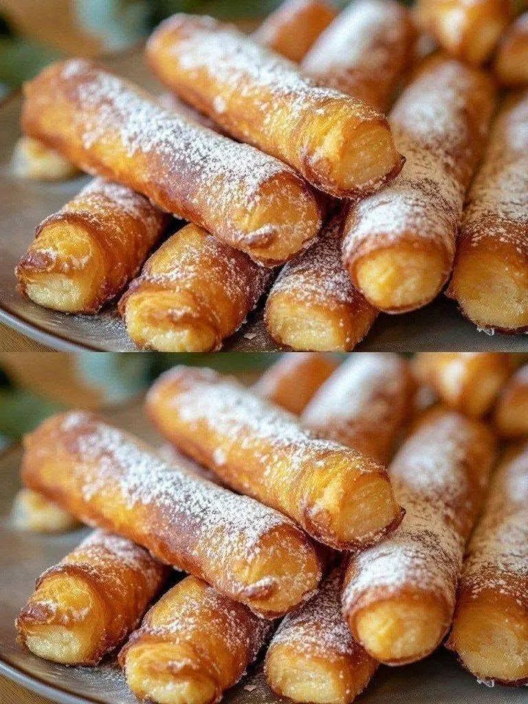 Petites crêpes à l'orange