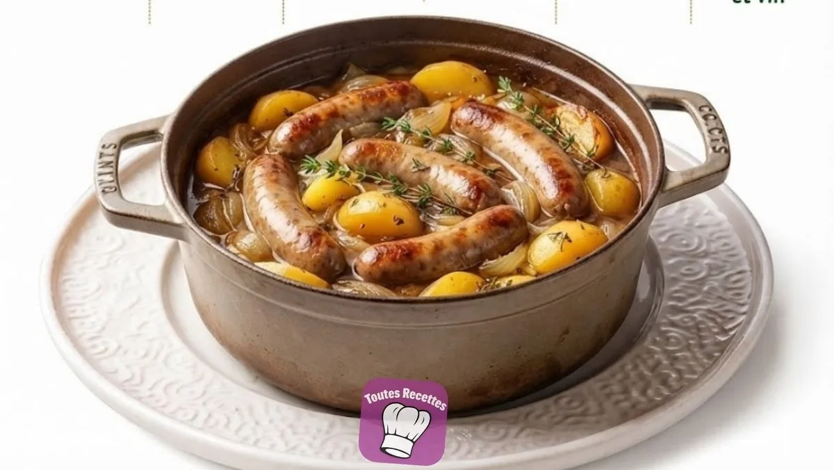 Saucisses Campagnardes Mijotées aux Pommes de Terre