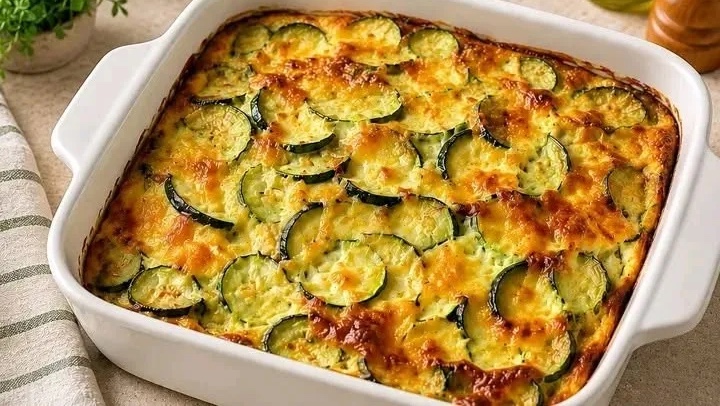 Tarte aux pommes de terre et courgettes au four