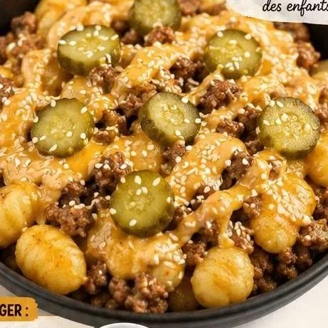 Gnocchi façon Cheeseburger Gourmand au Cookeo