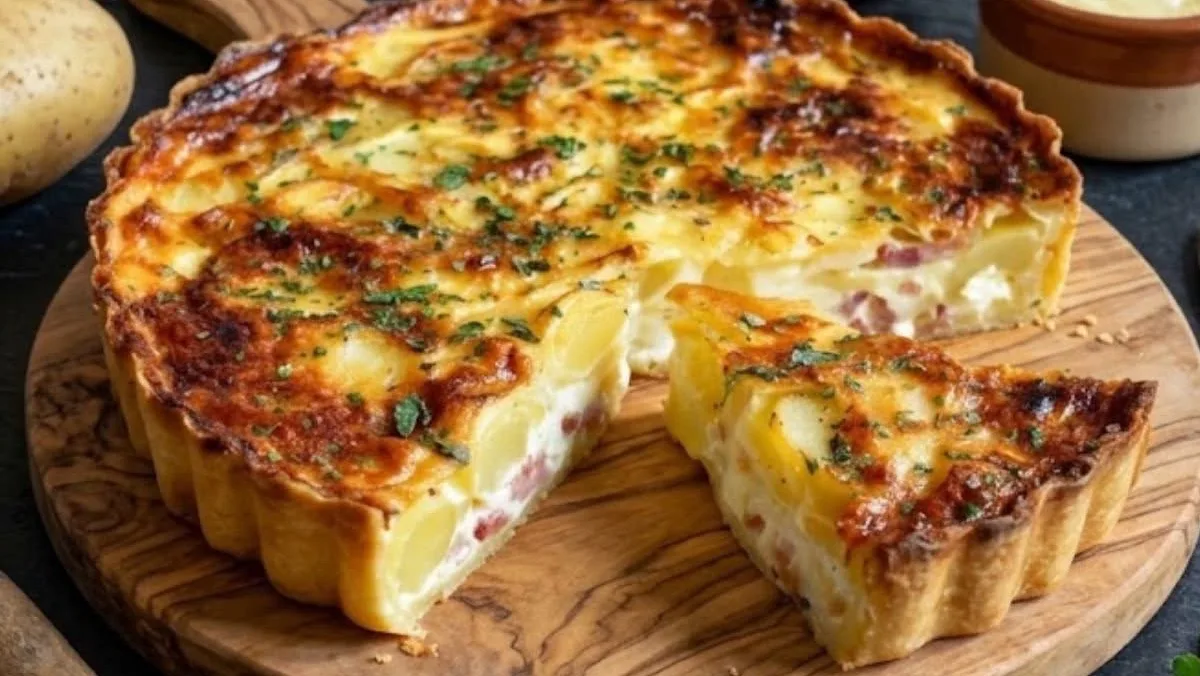 Quiche Montagnarde Façon Raclette
