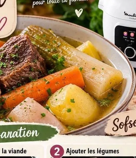 Pot-au-feu au Cookeo