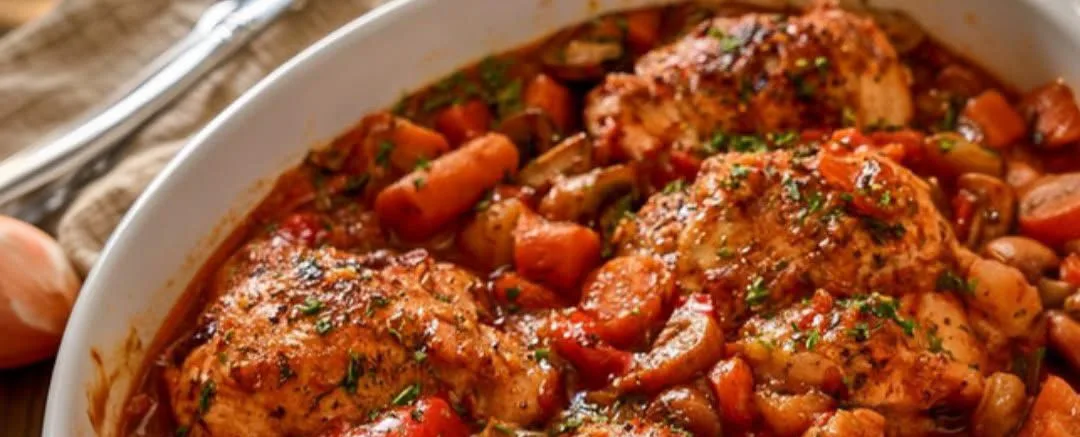 Poulet chasseur à l'italienne