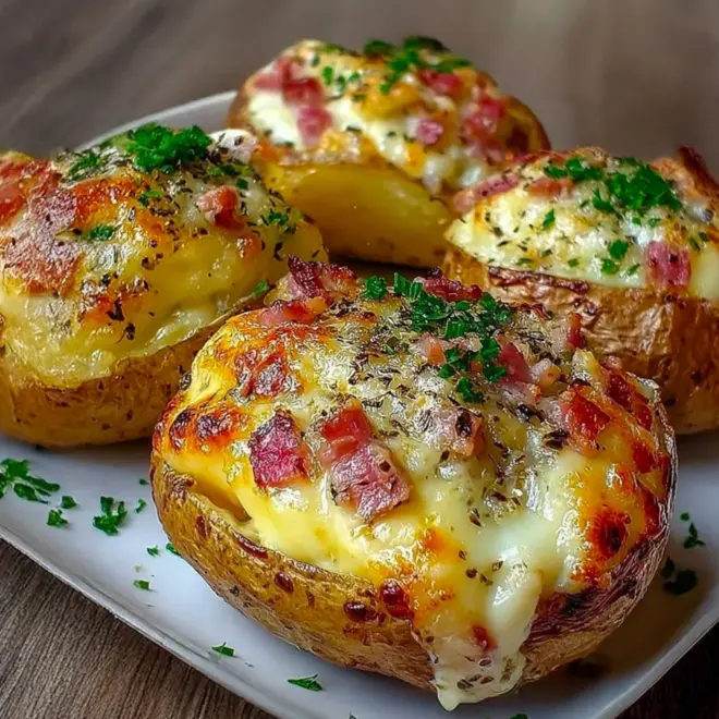 Pommes de Terre Farcies au Reblochon