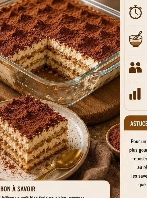 Tiramisu aux petits-beurre