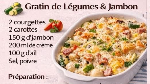 Grain de Légumes & Jambon