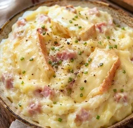Aligot au jambon et au reblochon