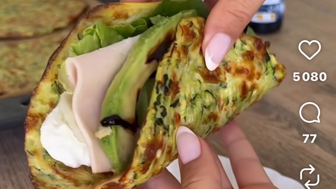 Tacos de courgettes sans gluten