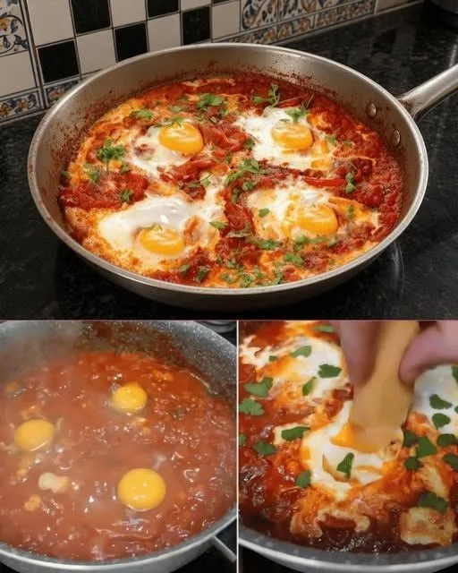Chakchouka maison : la recette méditerranéenne facile et savoureuse