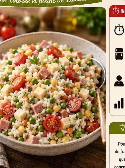 Salade de Riz Estivale Complète