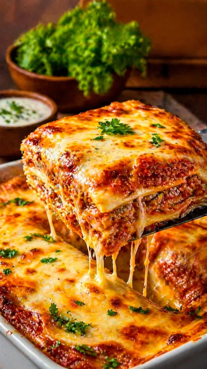 Lasagnes traditionnelles au poulet