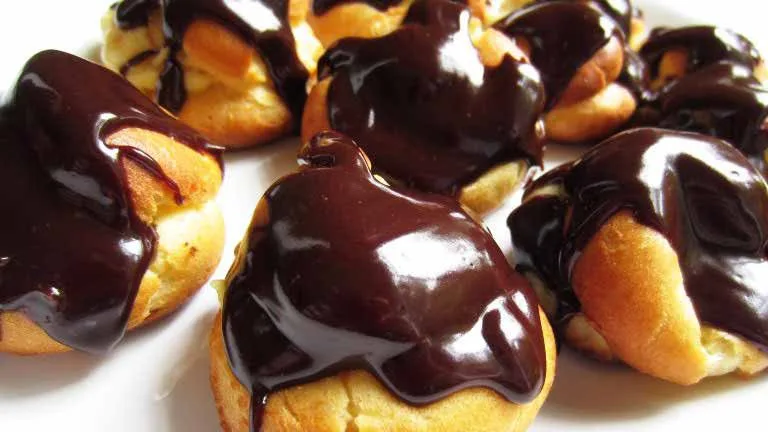 Profiteroles au chocolat