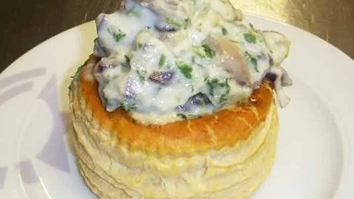 Vol au vent d'escargot