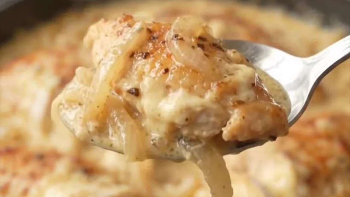 Poulet au camembert