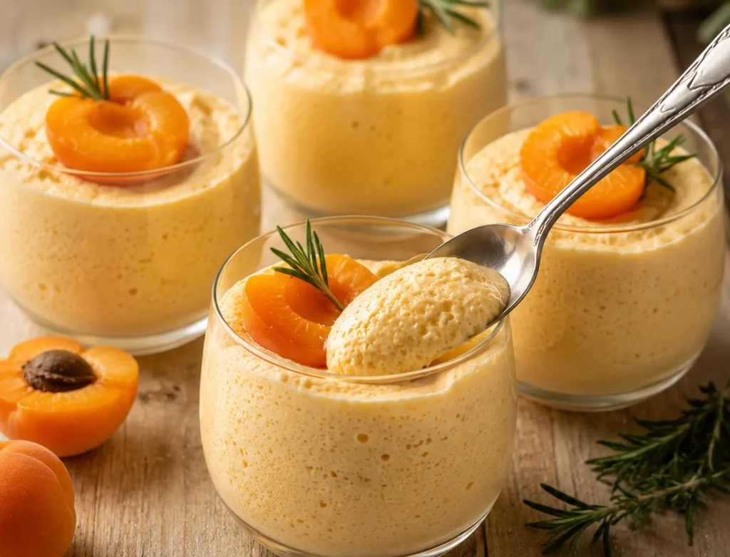 Mousse aux Abricots et Fromage Blanc