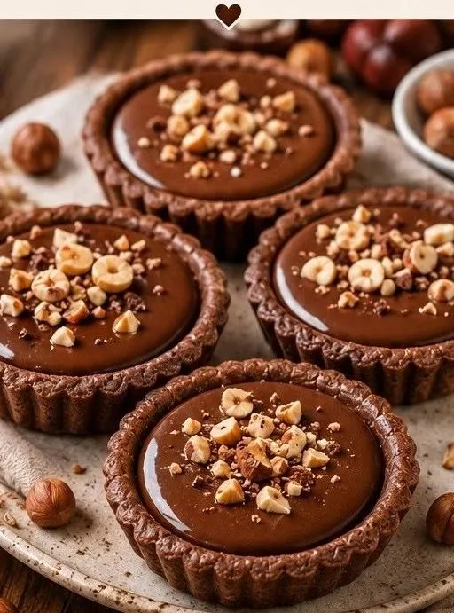 Tartelettes Chocolat & Noisettes