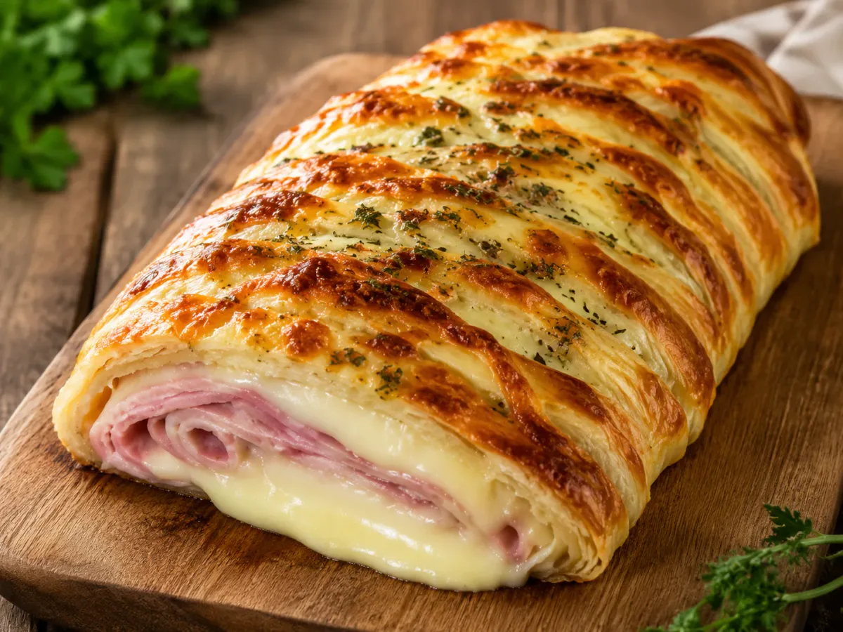 Le Feuilleté Jambon Fromage