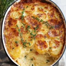 Gratin de Pommes de Terre sans Béchamel