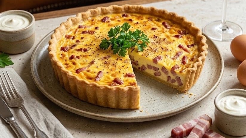 L'AUTHENTIQUE QUICHE LORRAINE DE TRADITION