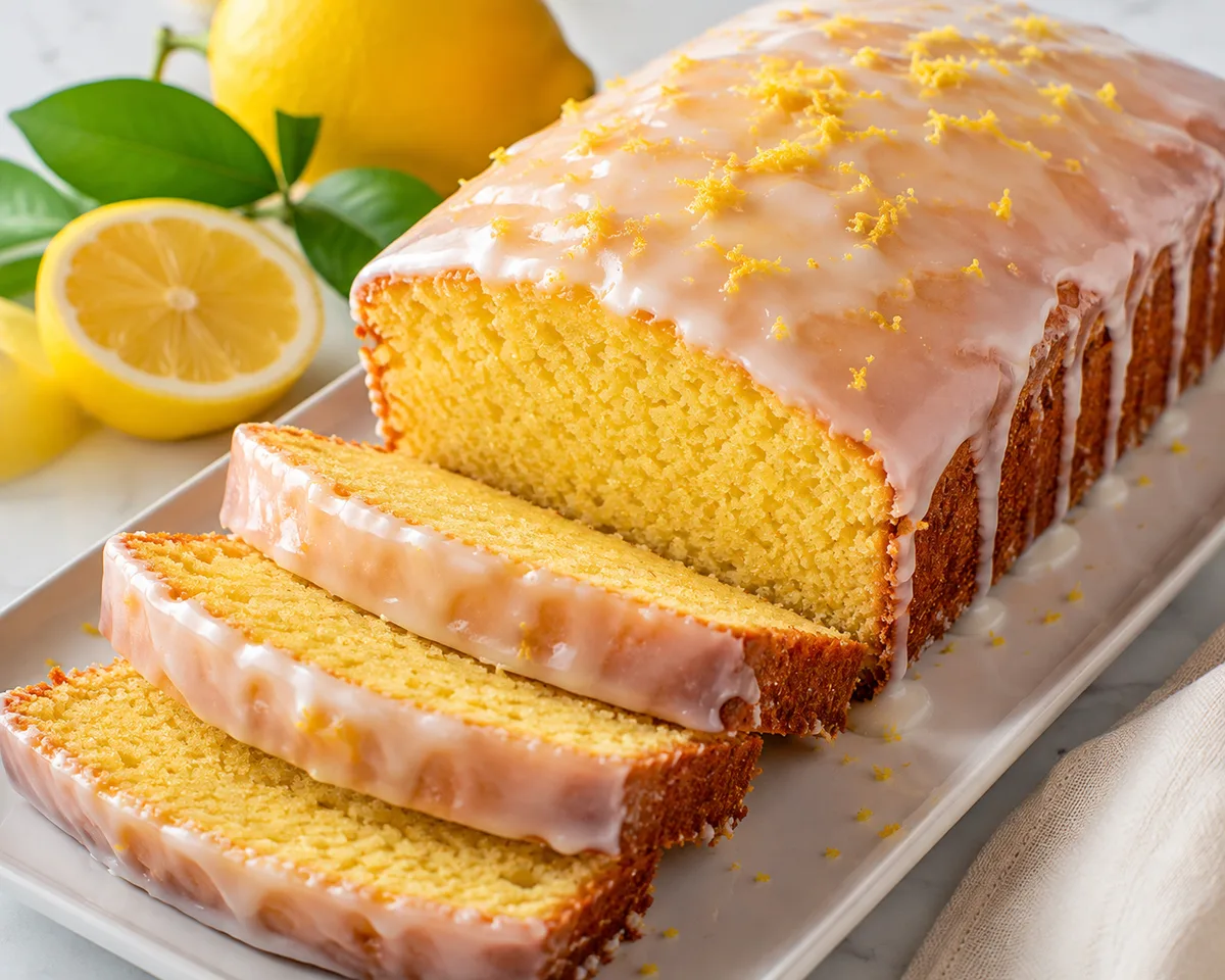 Gâteau au Citron Glacé