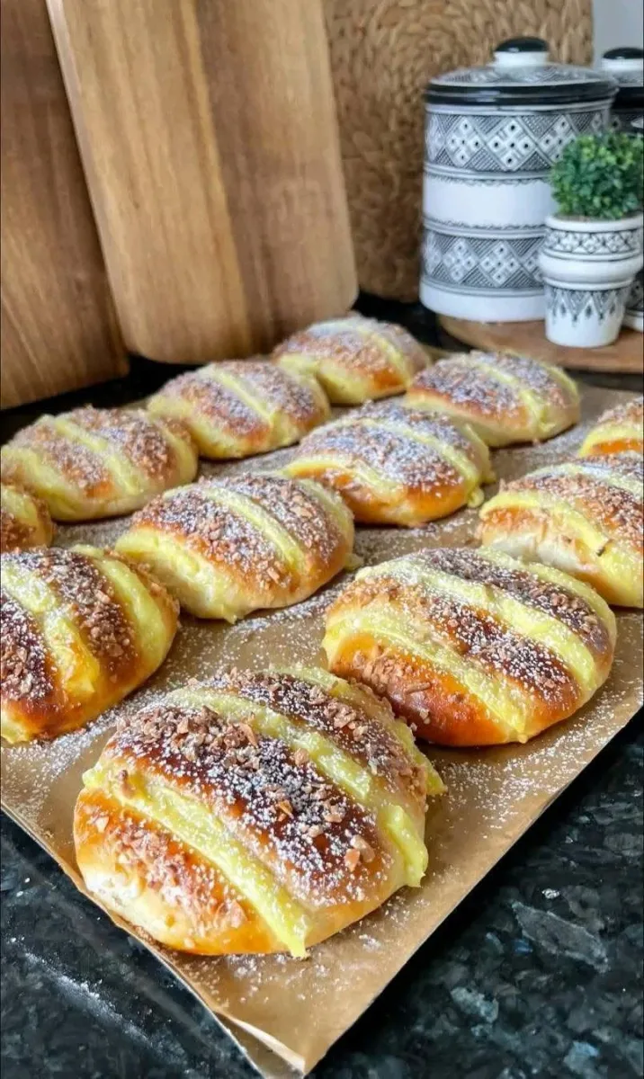 Brioches Moelleuses Garnies à l'Air Fryer