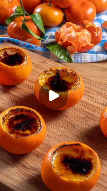 Clémentine Façon Crème Brûlée