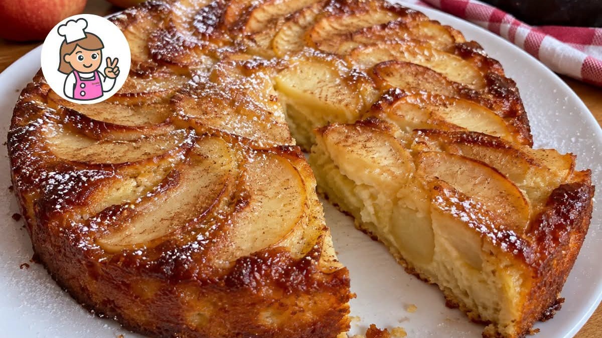 Gâteau Moelleux aux Pommes Fondantes