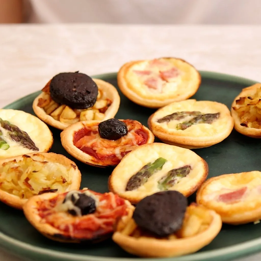 Assortiments de mini-tartelettes salées : la meilleure recette