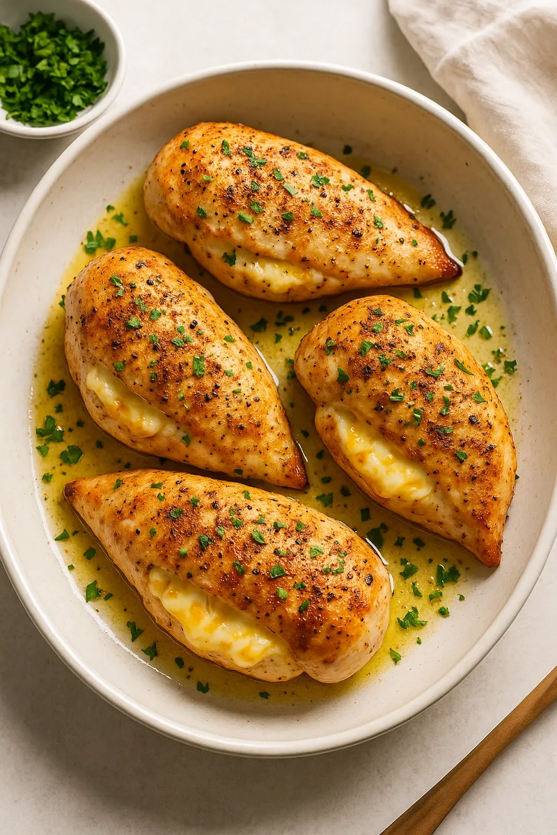 Blancs de Poulet au Fromage à l'Air Fryer