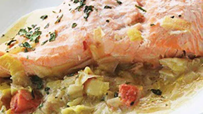 Saumon au boursin