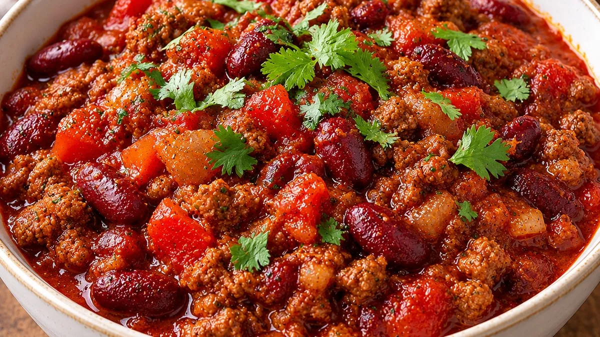 Chili con carné express