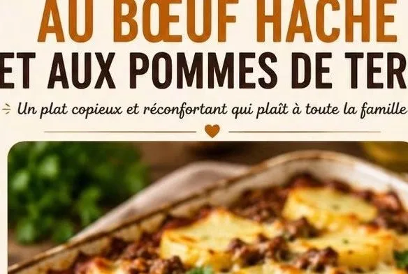 Gratin Fermier au Boeuf Haché et aux Pommes de Terre