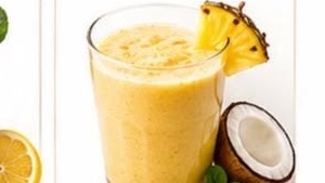 Éclaboussure d'Ananas Coco