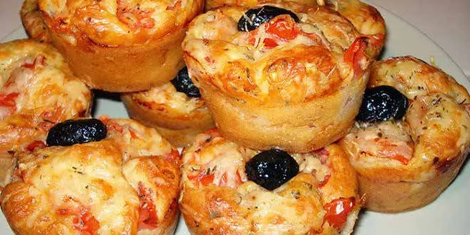 Muffin Salé façon Pizza