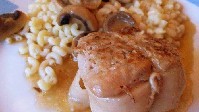 Paupiettes aux champignons