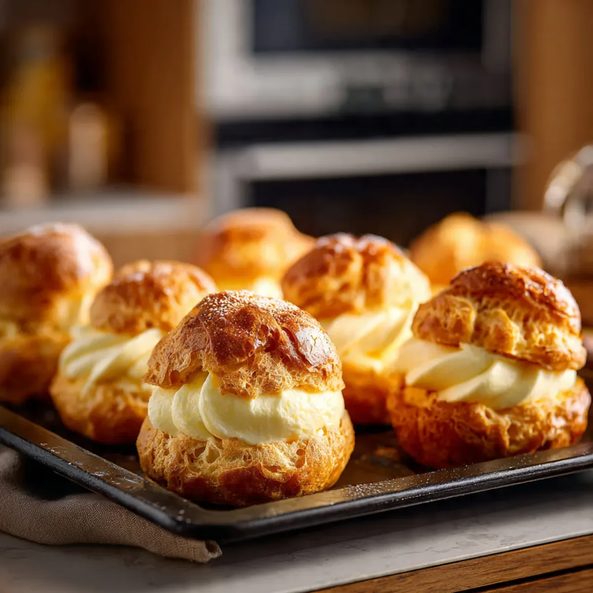 Choux à la Crème Ultra Légers et Crémeux