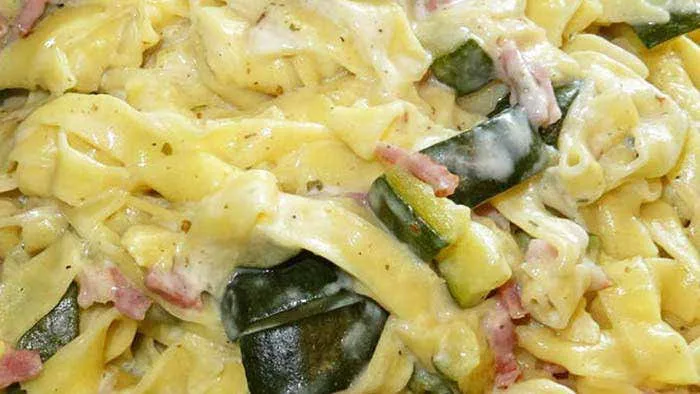 Tagliatelles à la courgette
